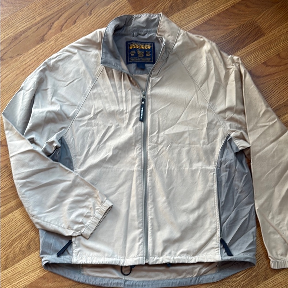 Woolrich Tan Windbreaker Jacket